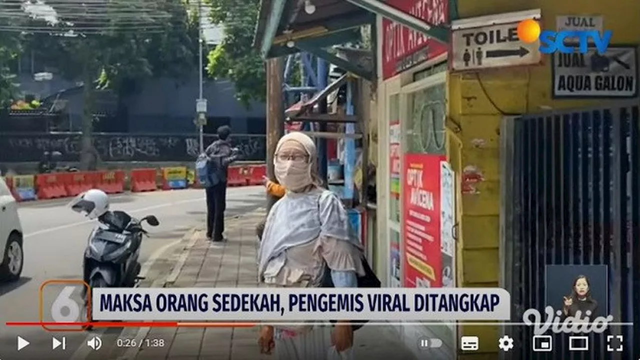 Emak-Emak Pengemis Viral Diamankan di Bogor Terindikasi ODGJ