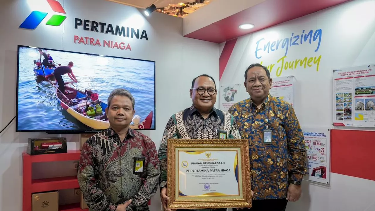 Patuhi Regulasi KKPRL, Pertamina Patra Niaga Raih Penghargaan dari Kementerian Kelautan dan Perikanan