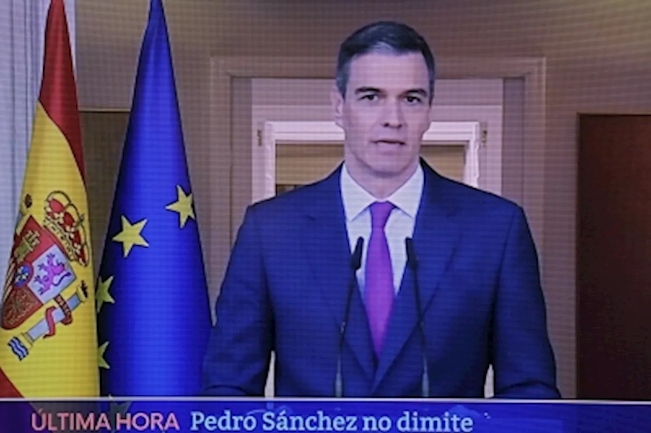 Pedro Sanchez stays on as Spain’s prime minister after weighing exit