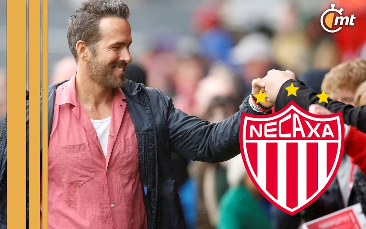 Ryan Reynolds compra una parte 'significativa' del Necaxa: reportes