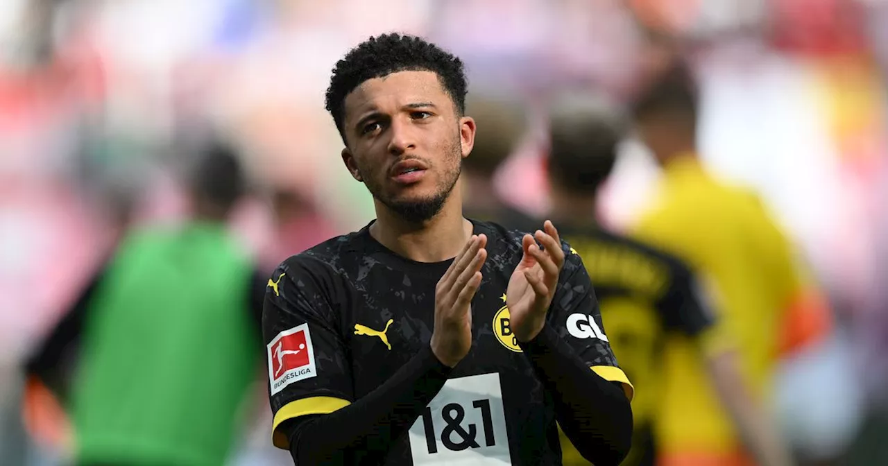 Borussia Dortmund will move for Man Utd's Jadon Sancho 'on one condition'