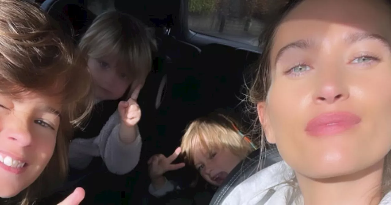 Charley Webb leaves fans 'dead' as she captures son's naughty outburst on camera