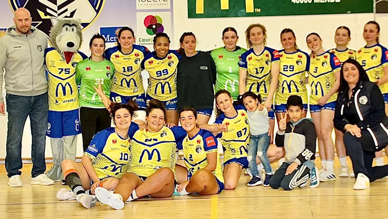 'C’est historique pour le club !' : l’équipe féminine du Mende Gévaudan handball monte en Nationale 2