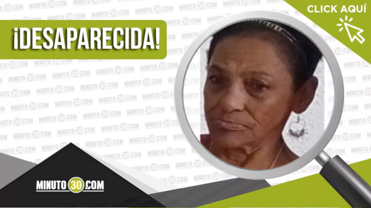 Luz Elena Restrepo Jiménez, de 69 años, está desaparecida ¿La ha visto?