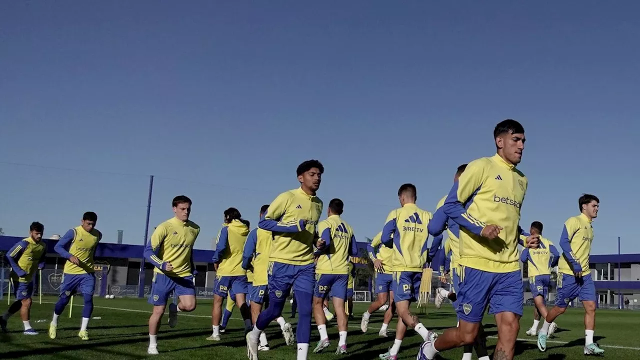 Los 11 de Boca que prepara Diego Martínez para enfrentar a Estudiantes