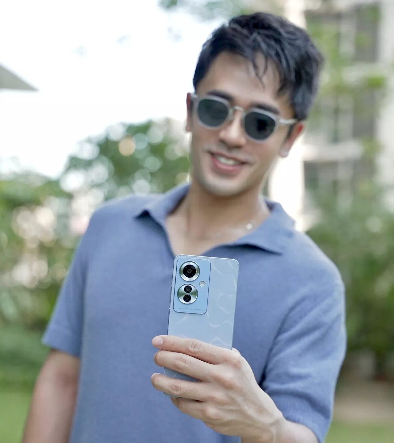 David Licauco shares why the OPPO Reno11 F 5G is his perfect summer companion