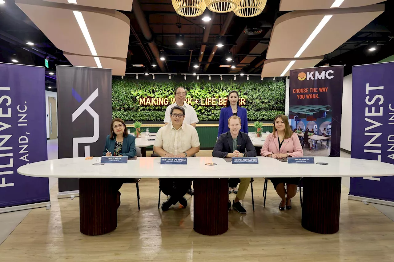 Filinvest Land Inc. Partners with KMC Community Inc. to Foray into Co-working Business Solutions