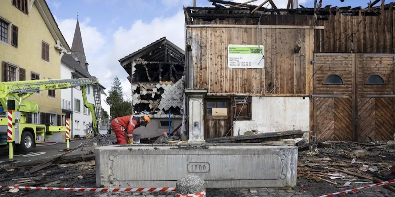 Polizei vermutet nach Schopfbrand in Elgg ZH Brandstiftung