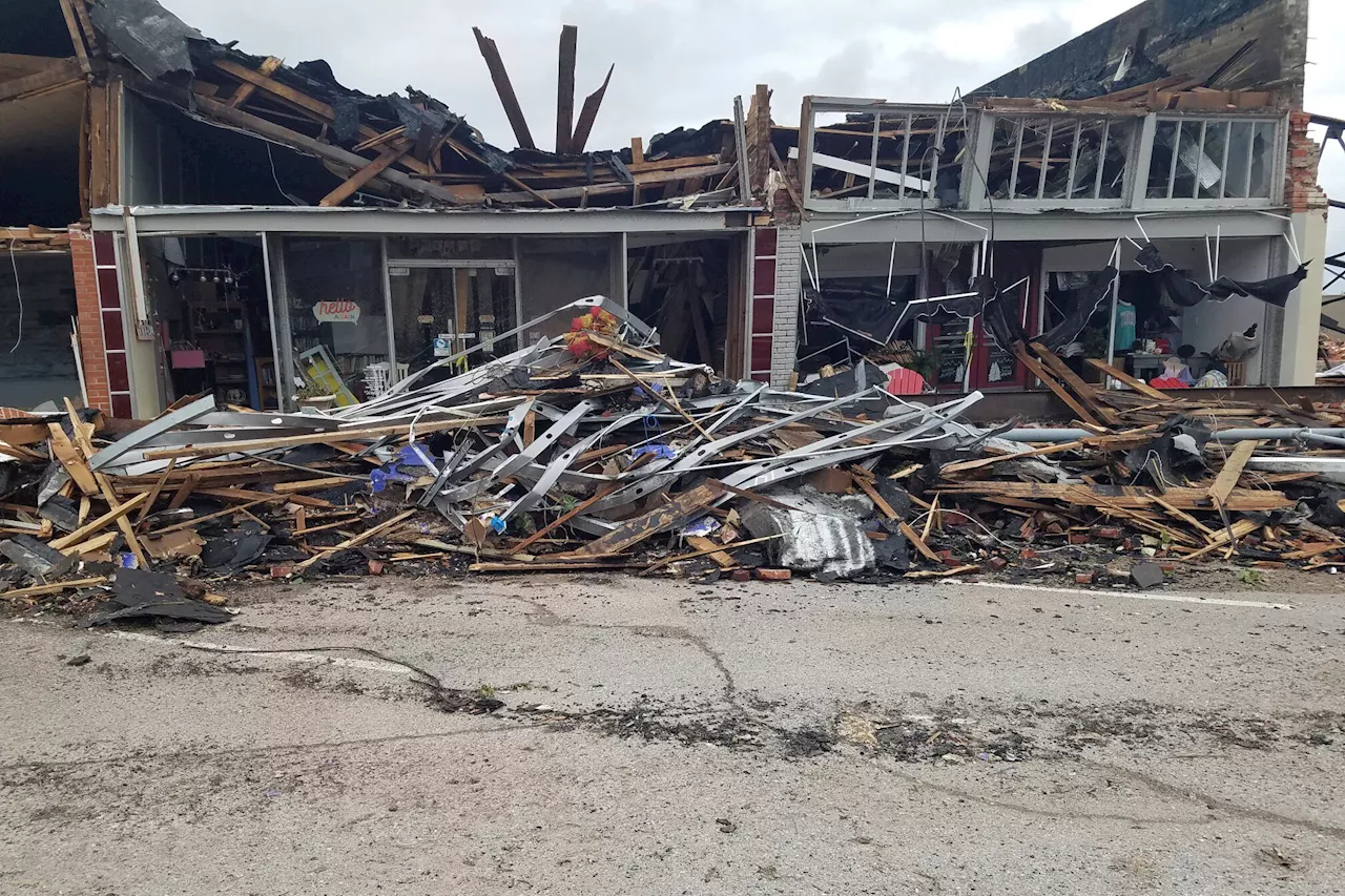 Sulphur residents react after tornado rips through Oklahoma town