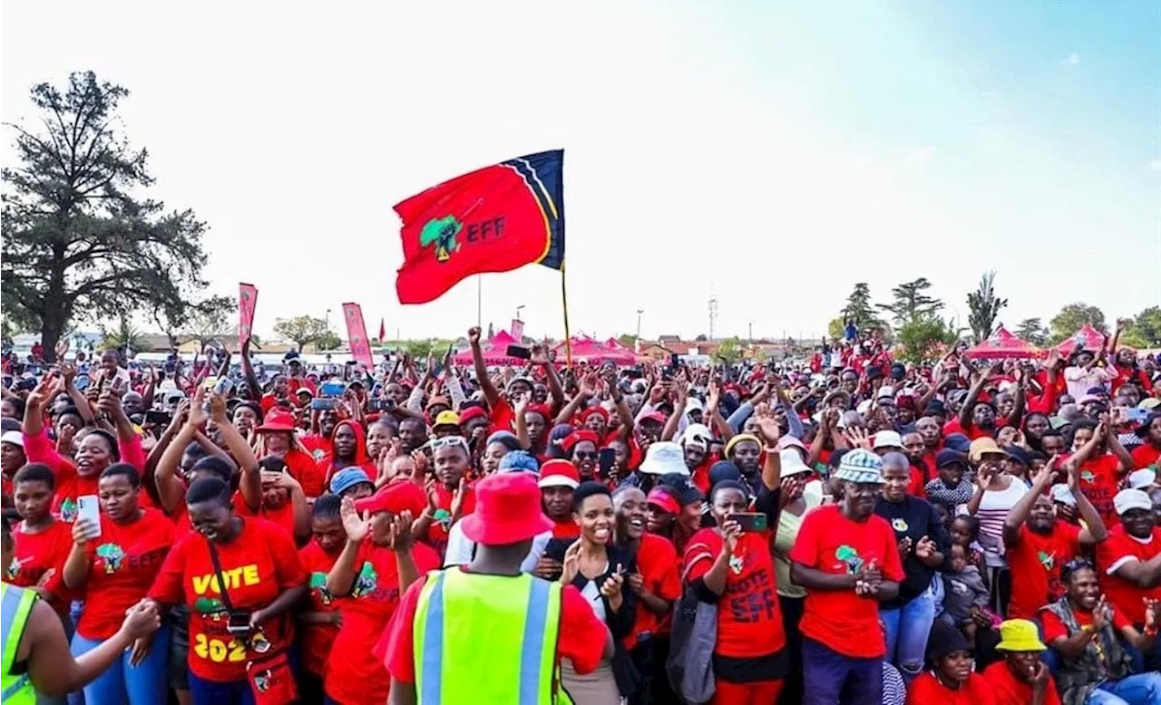 'Real freedom is coming': Malema stirs 'ground forces' to intensify campaigning after bleak Ipsos poll