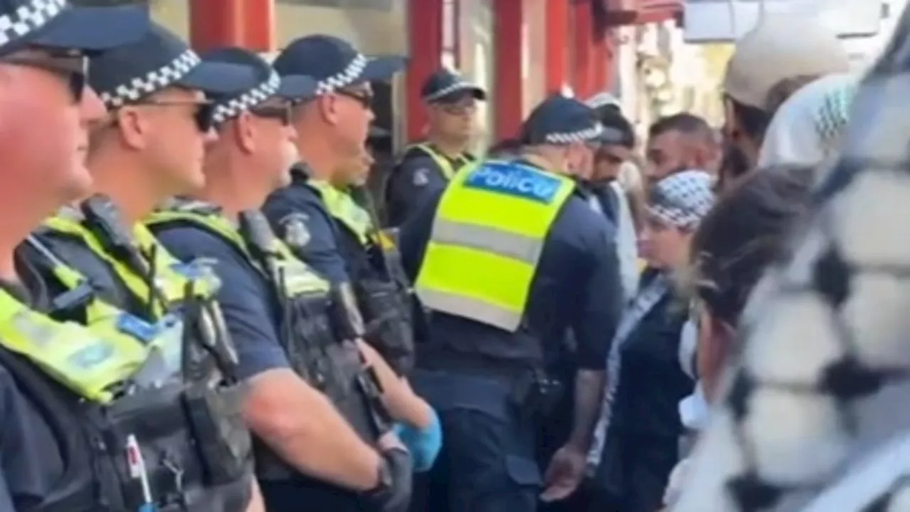 Grim reason cops blocked Melbourne building