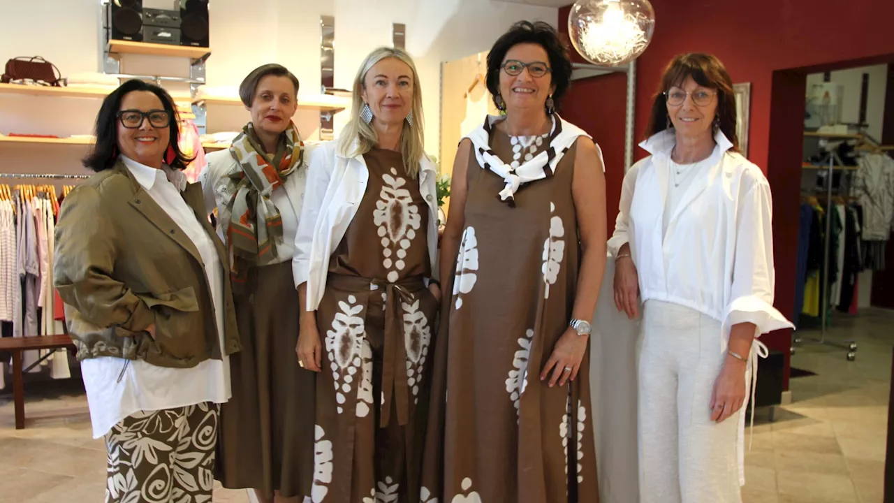 Modenschau im „Anna Brandl Modehaus“ in Wiener Neustadt