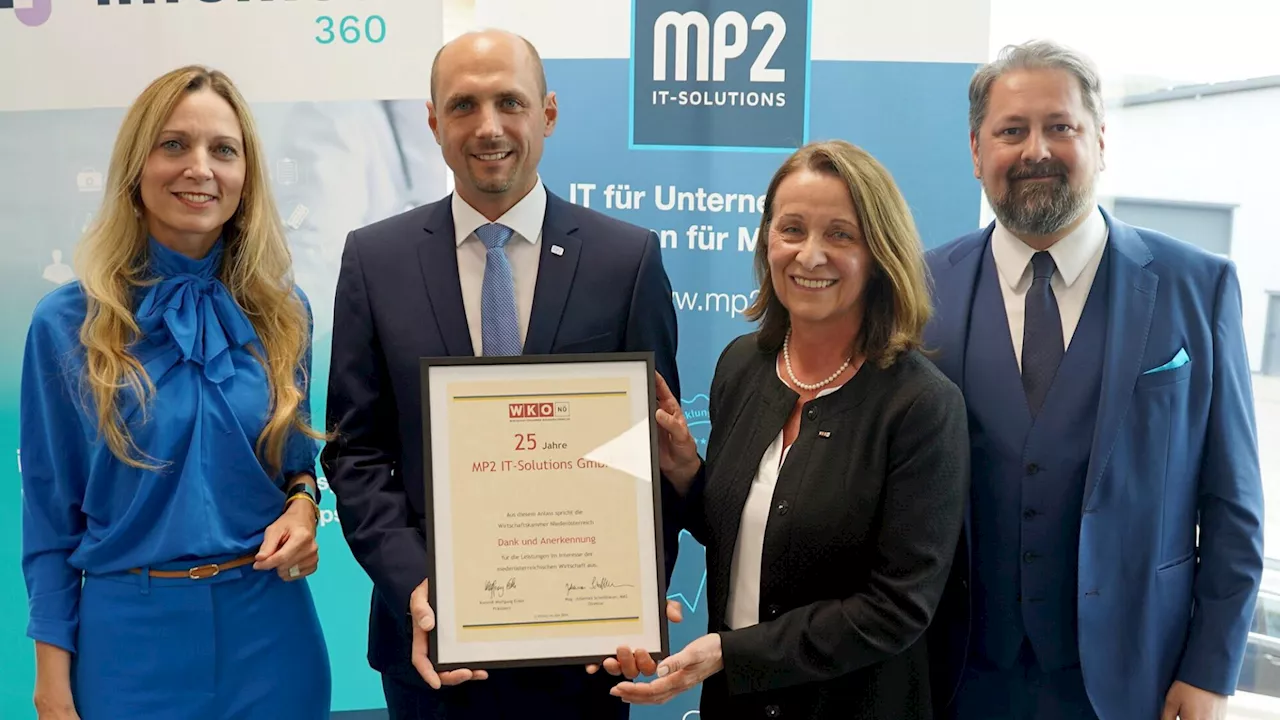 MP2 in Zwettl hatte mehrere Gründe zu feiern