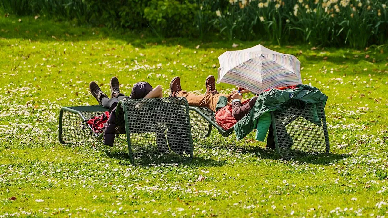 Hessen: Viel Sonne und am Feiertag Temperaturen bis 28 Grad Celsius