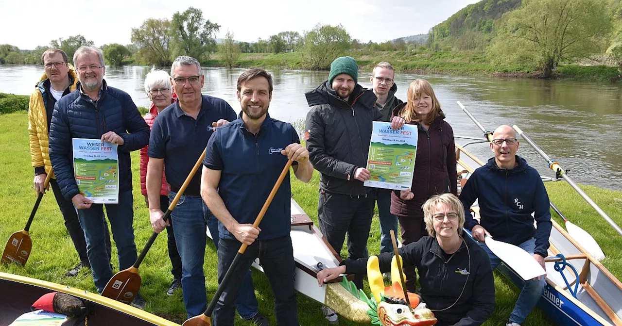 Weser-Wasser-Fest : Aktionen auf und an der Weser zwischen Höxter und Holzminden