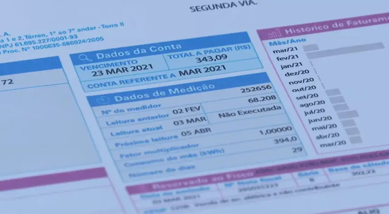 Dinheiro de pesquisa para conter o aumento na conta de luz