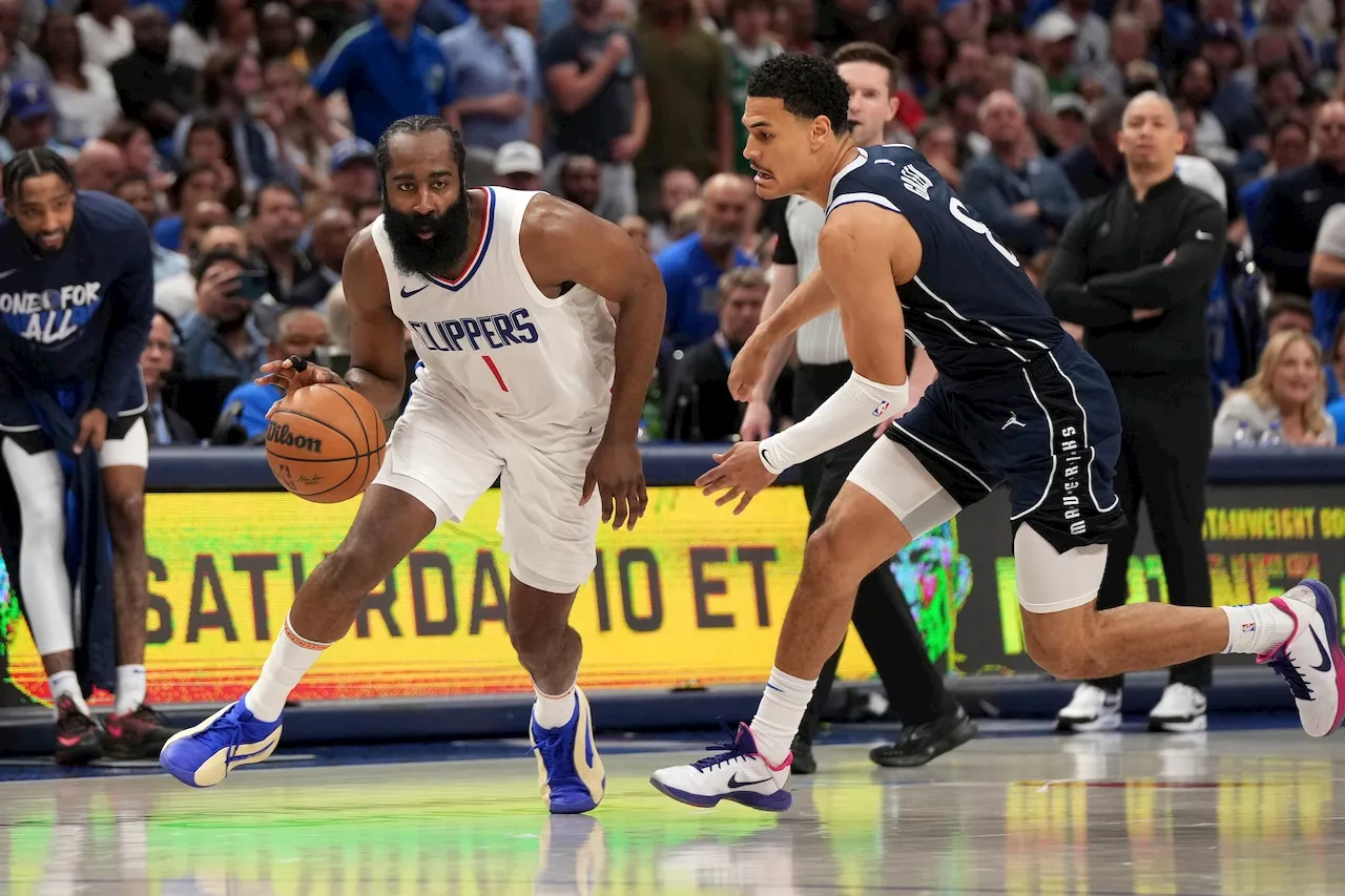 Paul George, James Harden help Clippers even series with Mavericks