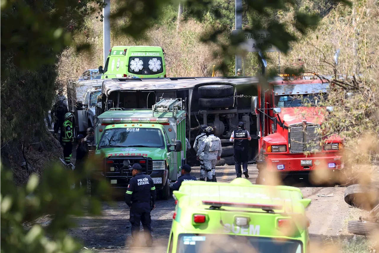 Gobierno de Guanajuato anuncia traslado de peregrinos heridos en accidente de Malinalco, Edomex