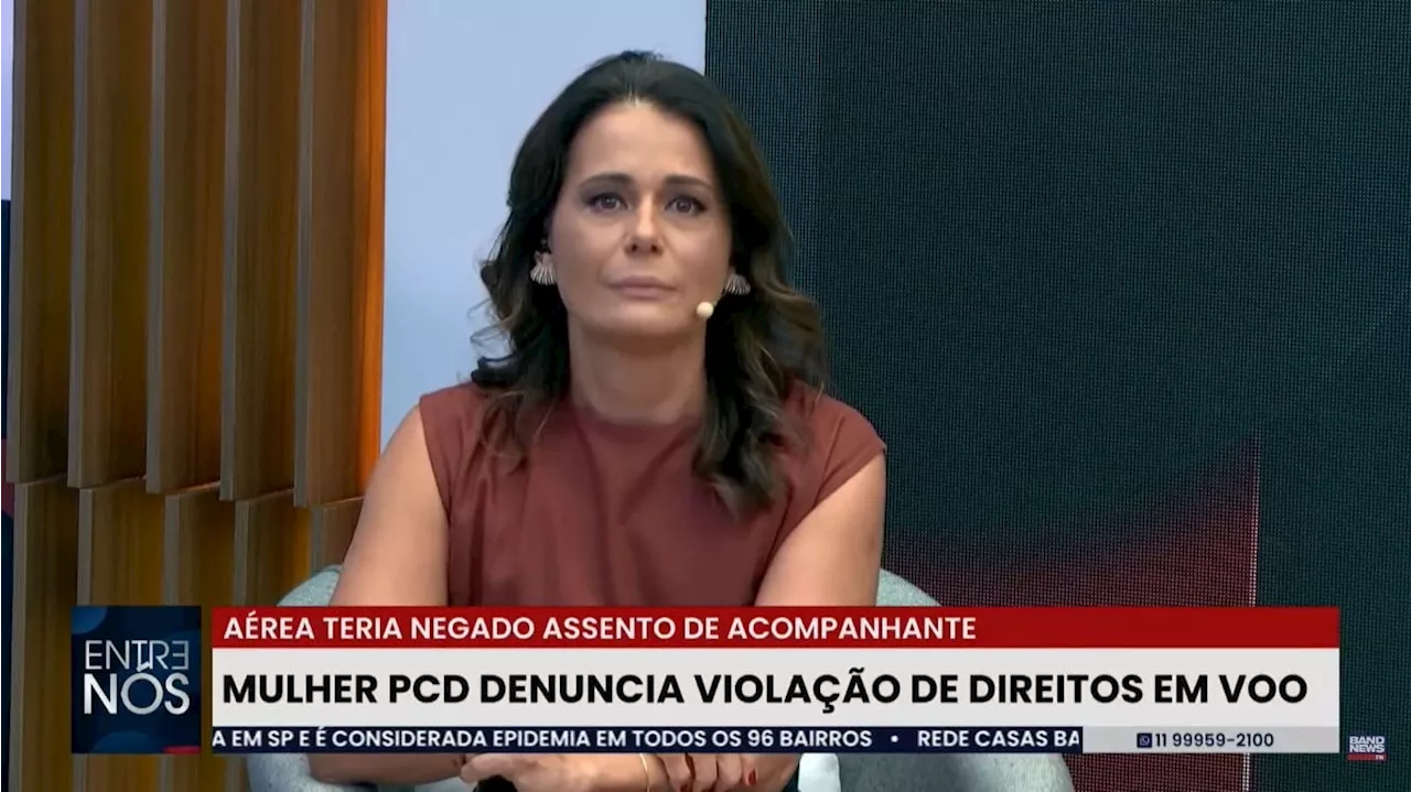 Adriana Araújo se emociona com relato de mulher PCD desrespeitada: 'Inaceitável'