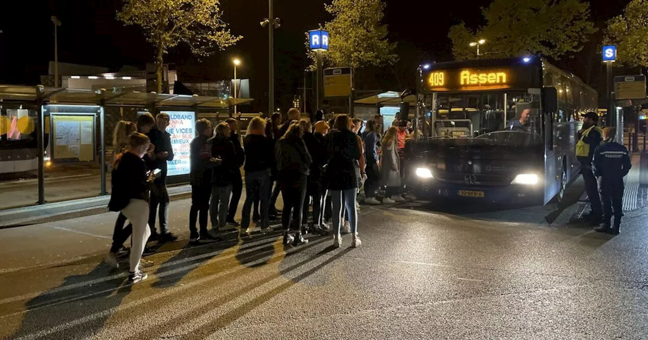 Extra bussen op Bevrijdingsdag vanwege festivals, lijn 309 tussen Assen en Groningen rijdt niet