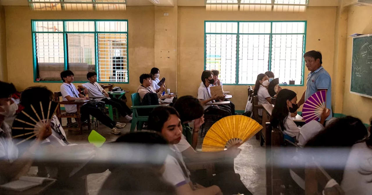 Philippines' 'dangerous' heat prompts shift to online classes, power crunch