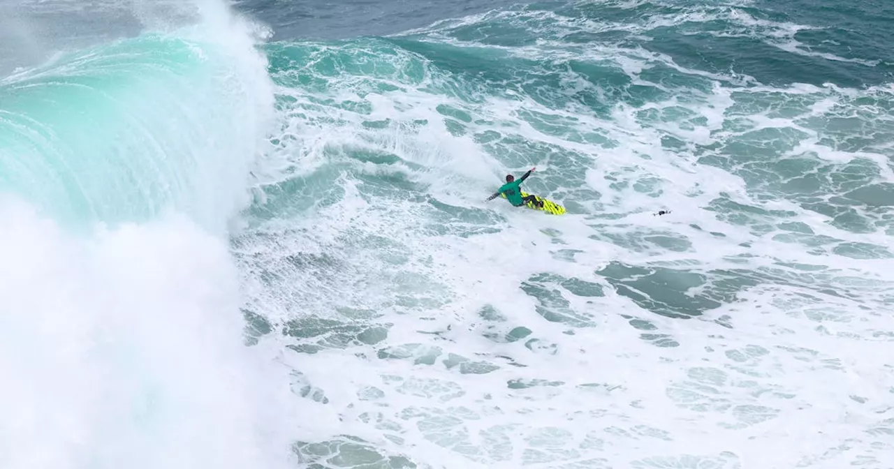 Surfing-World record holder Steudtner finds peace in chaos