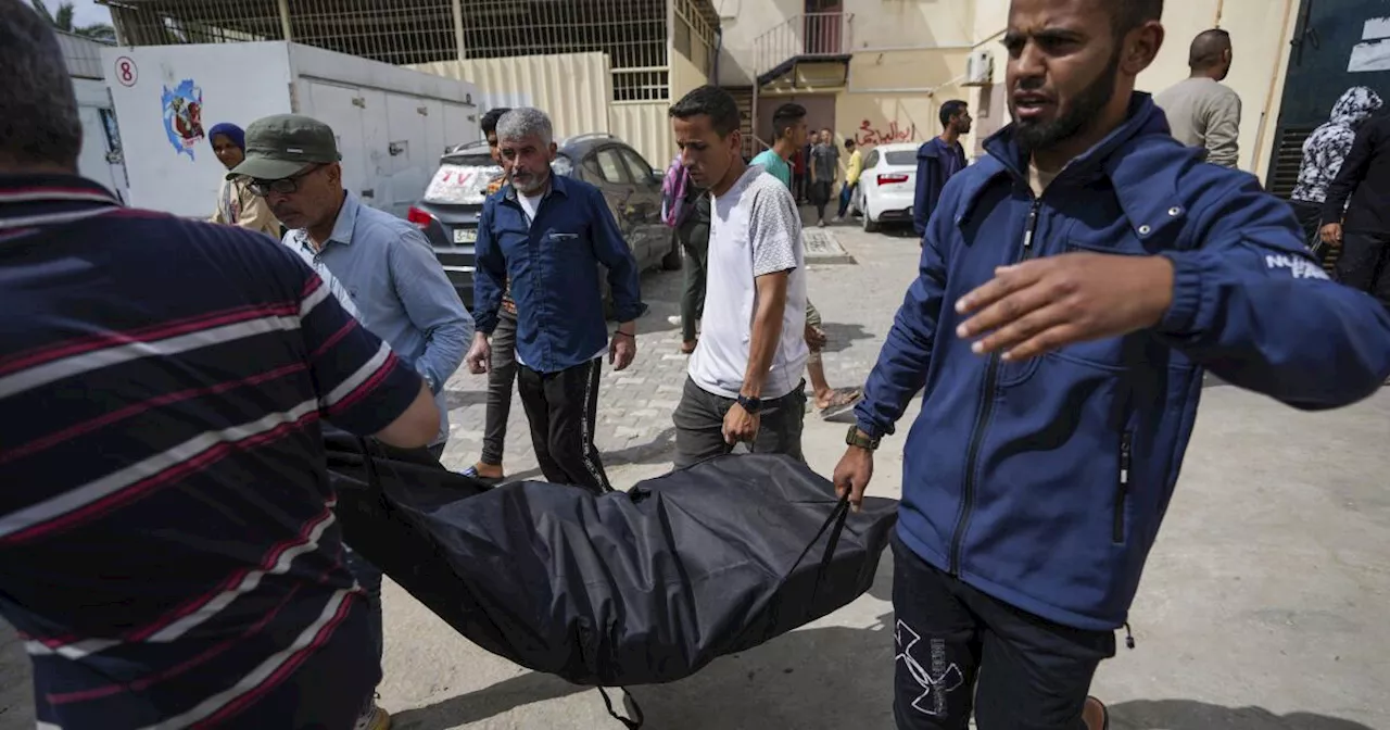  Israeli airstrikes on Rafah kill at least 22 people, Palestinian health officials say