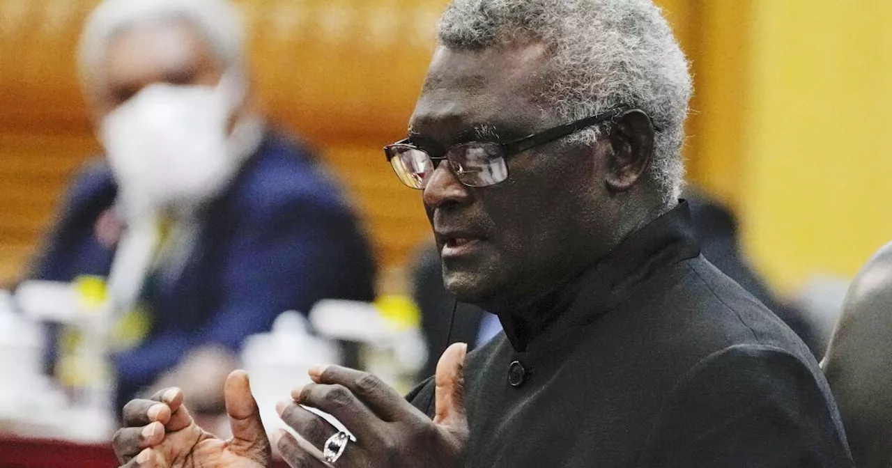 Solomon Islands pro-Beijing prime minister won't keep his job following elections