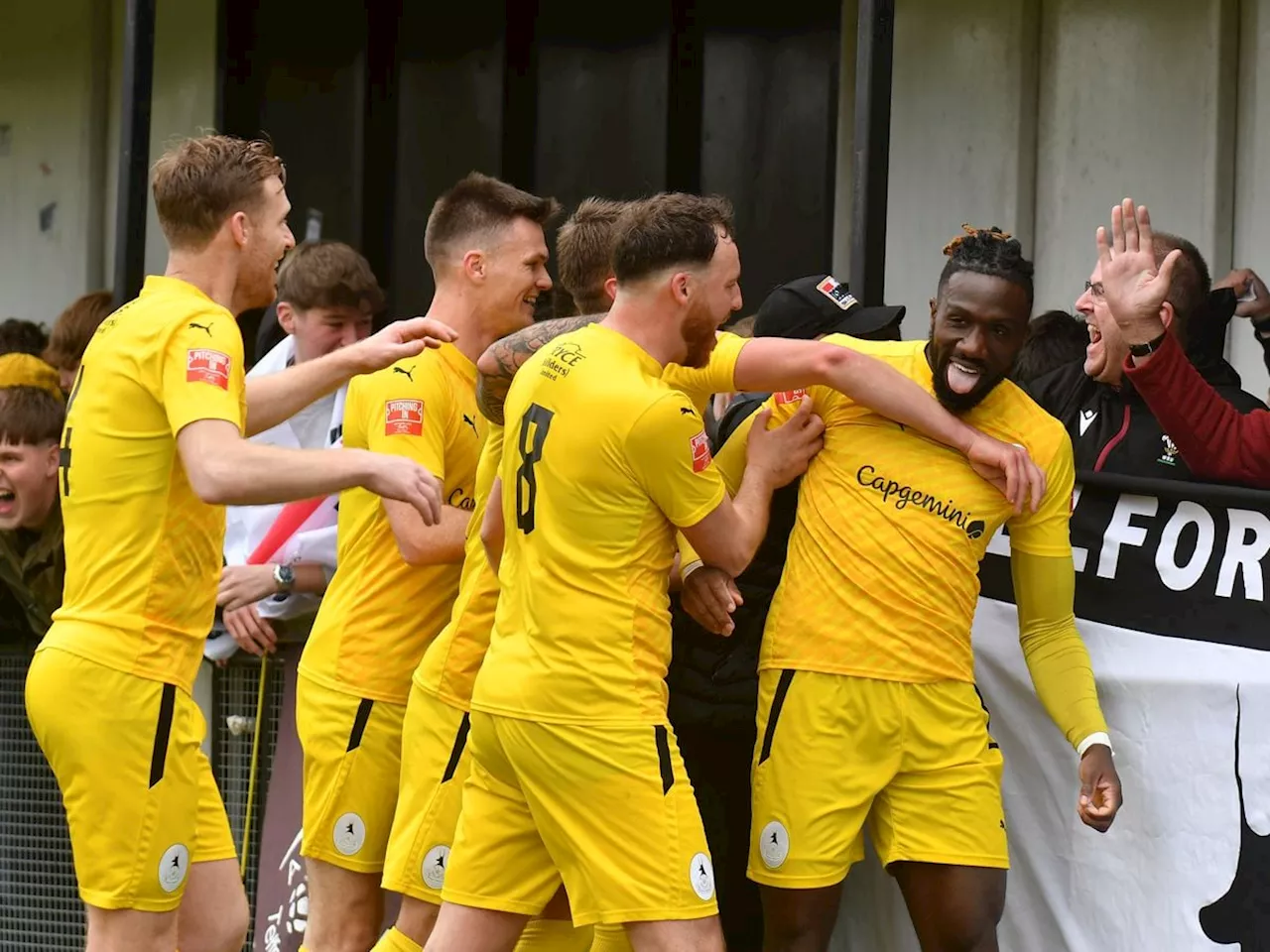 AFC Telford United head into play-offs with confidence sky high