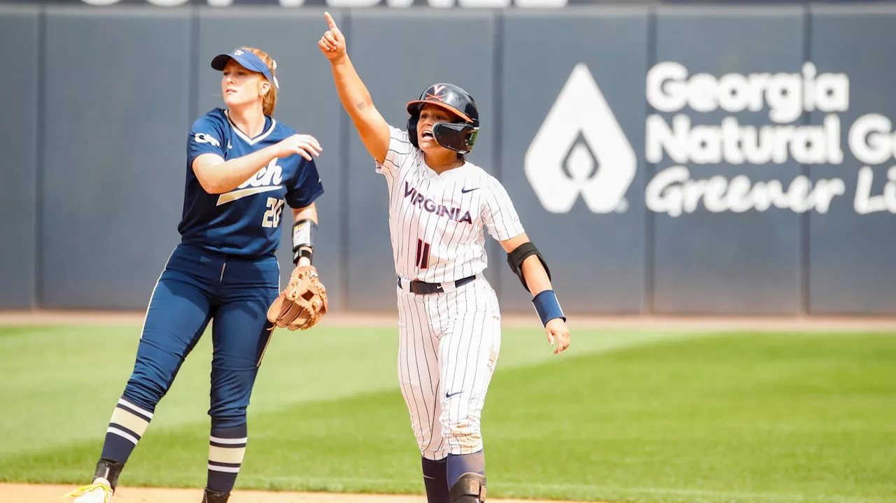 Virginia Softball Ends Regular Season on High Note, Wins Series at Georgia Tech