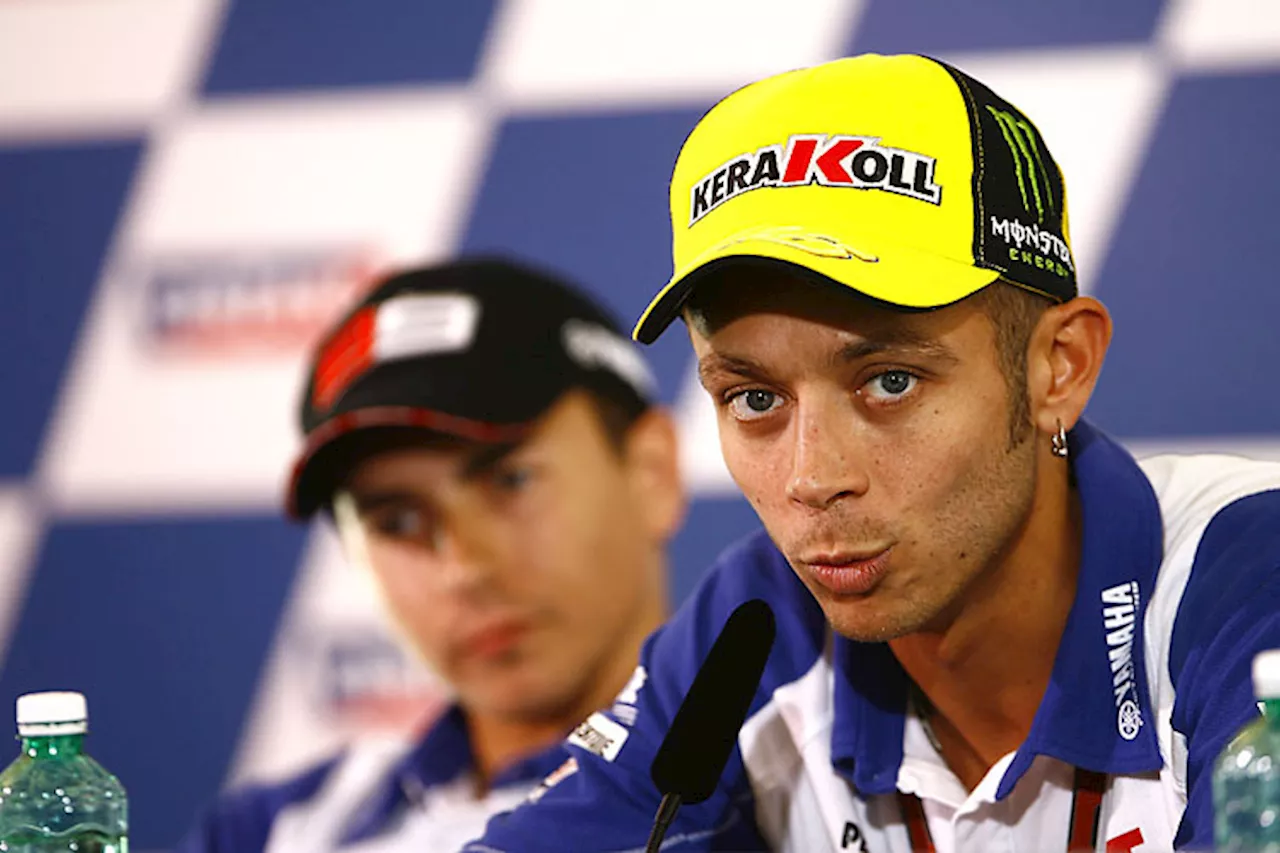 Misano, MotoGP, 1. Training: Rossi vorn