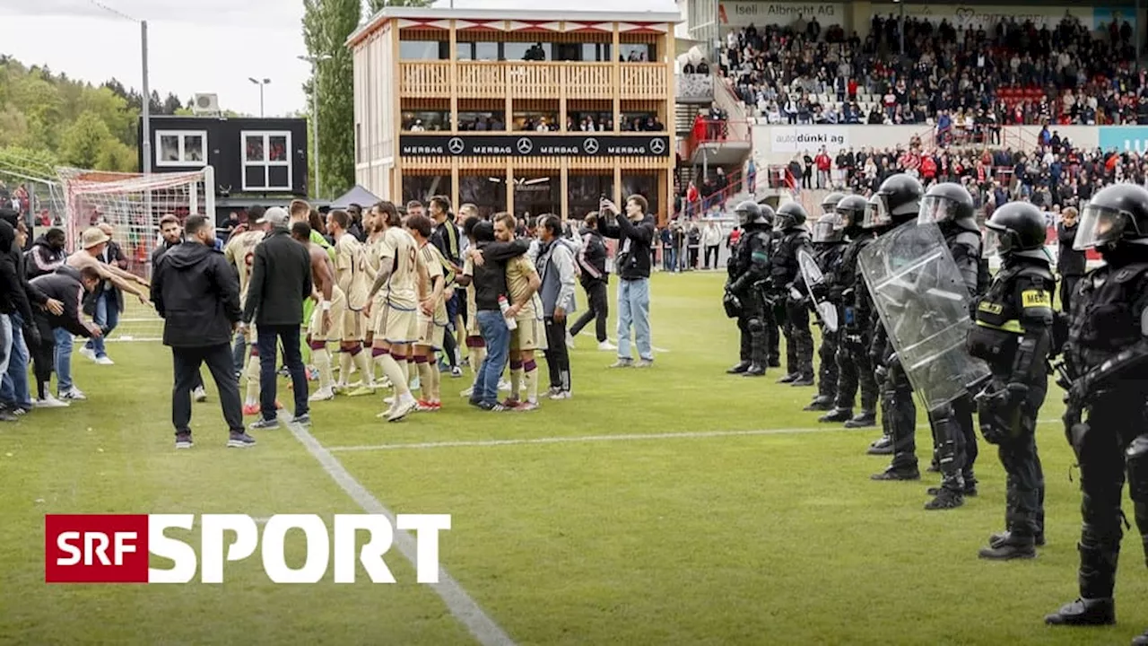 Platzsturm im Cup-Halbfinal - Es liegt ein Schatten über dem Servette-Sieg