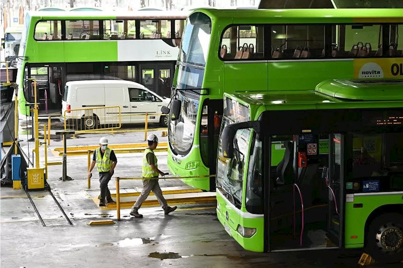 LTA seeks ideas to remove burnt electric buses from multi-storey bus depots