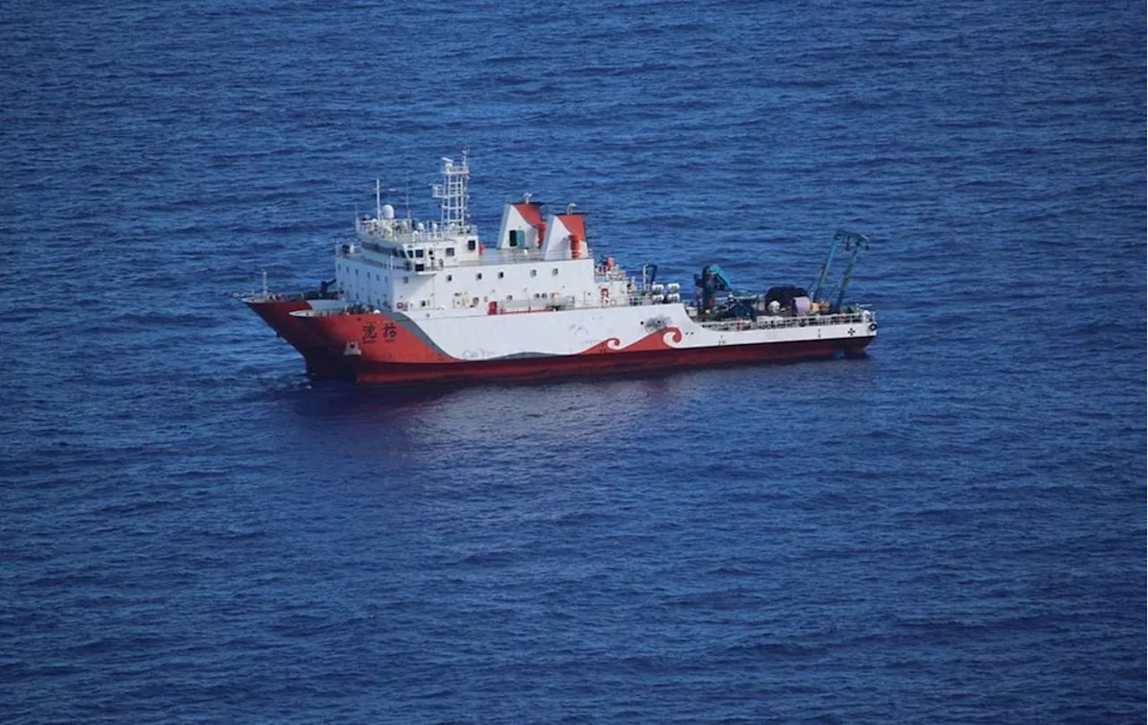 Chinese-flagged research vessel monitored off Catanduanes