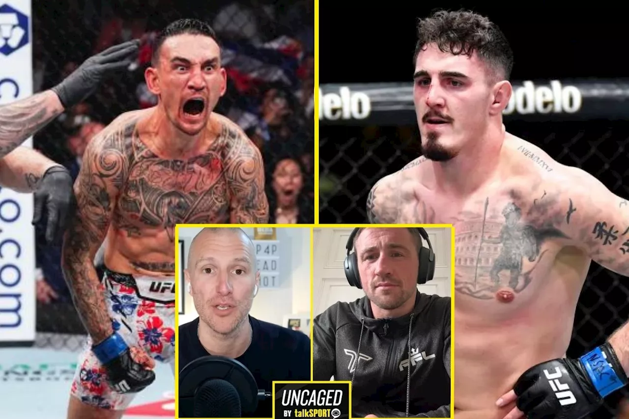 Tom Aspinall and Max Holloway feature in talkSPORT’s top three must-see UFC fights...