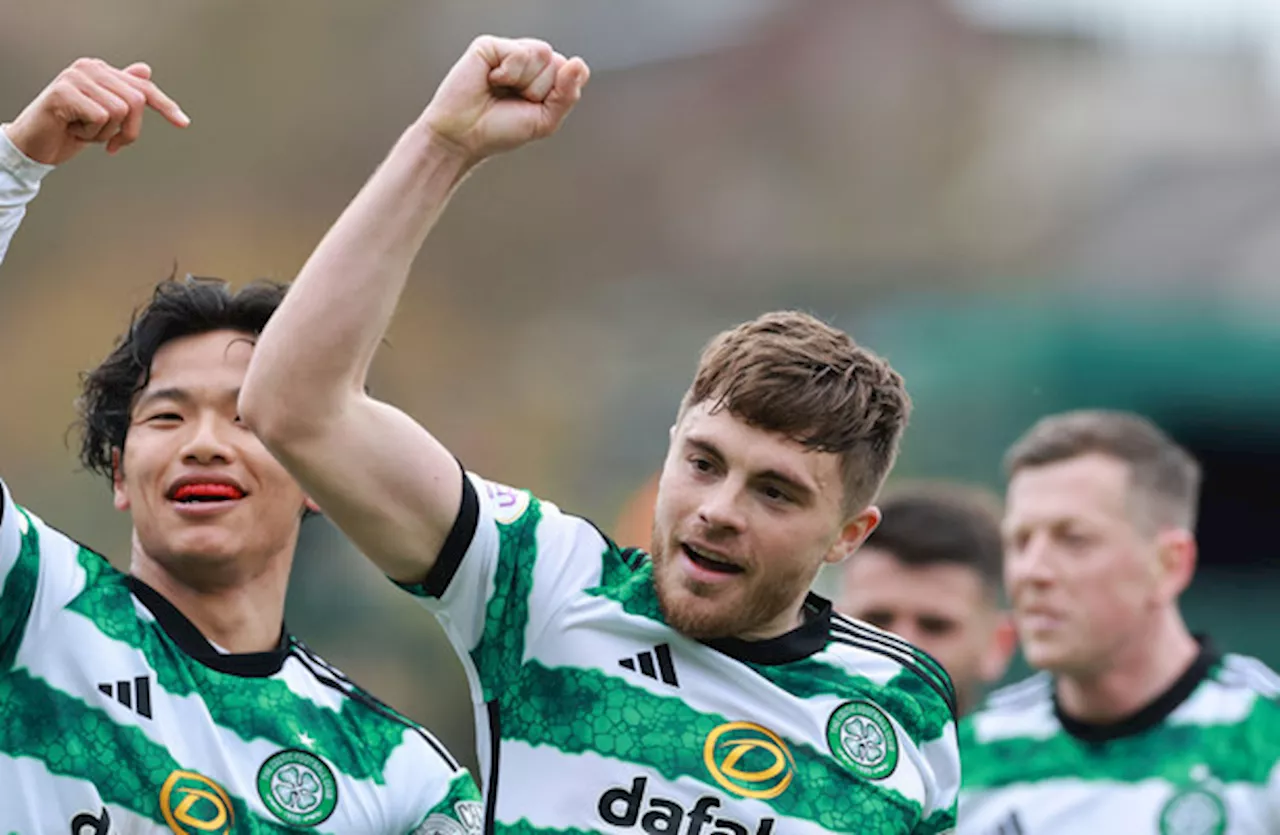 Celtic stay on course for title after Forrest double against Dundee