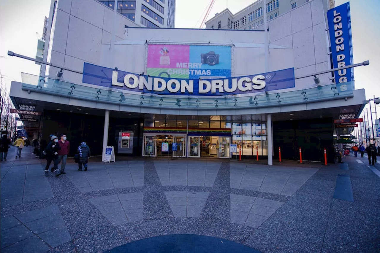 London Drugs closes all of its pharmacies following 'cybersecurity incident'