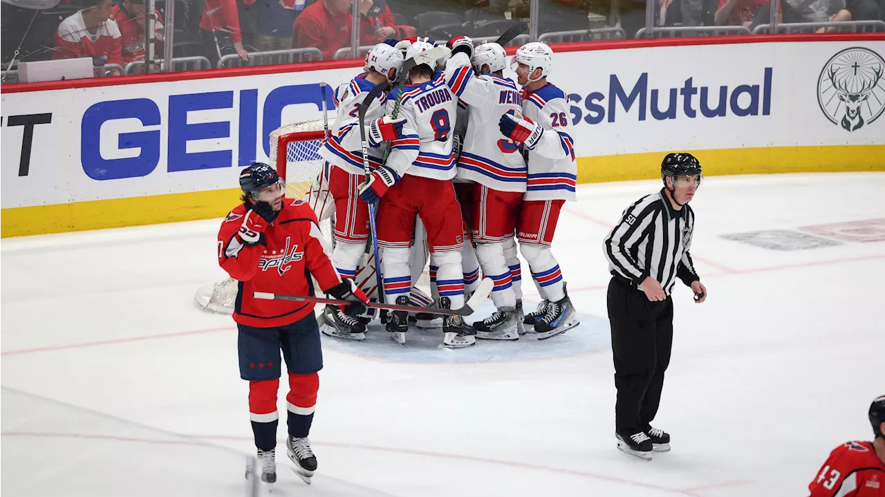 Rangers secure lone sweep of first round with 'depth and balance'