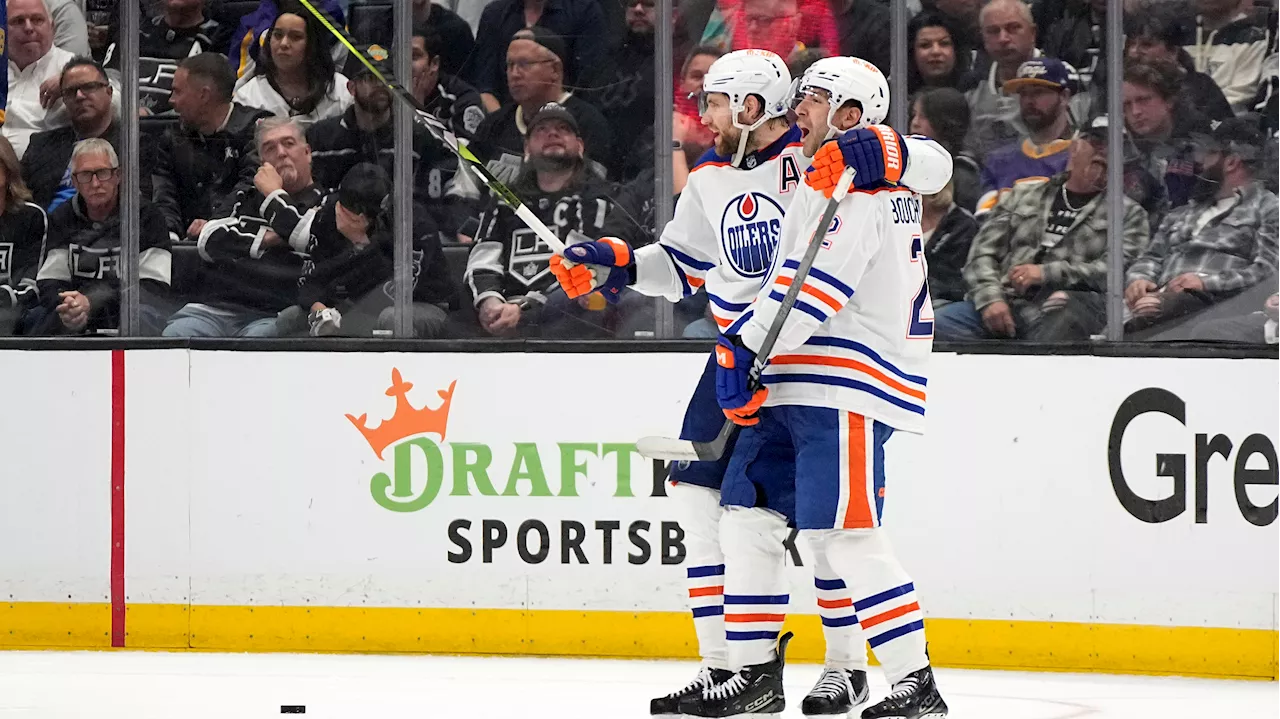 Skinner gets first postseason shutout as Oilers beat Kings to take 3-1 series lead