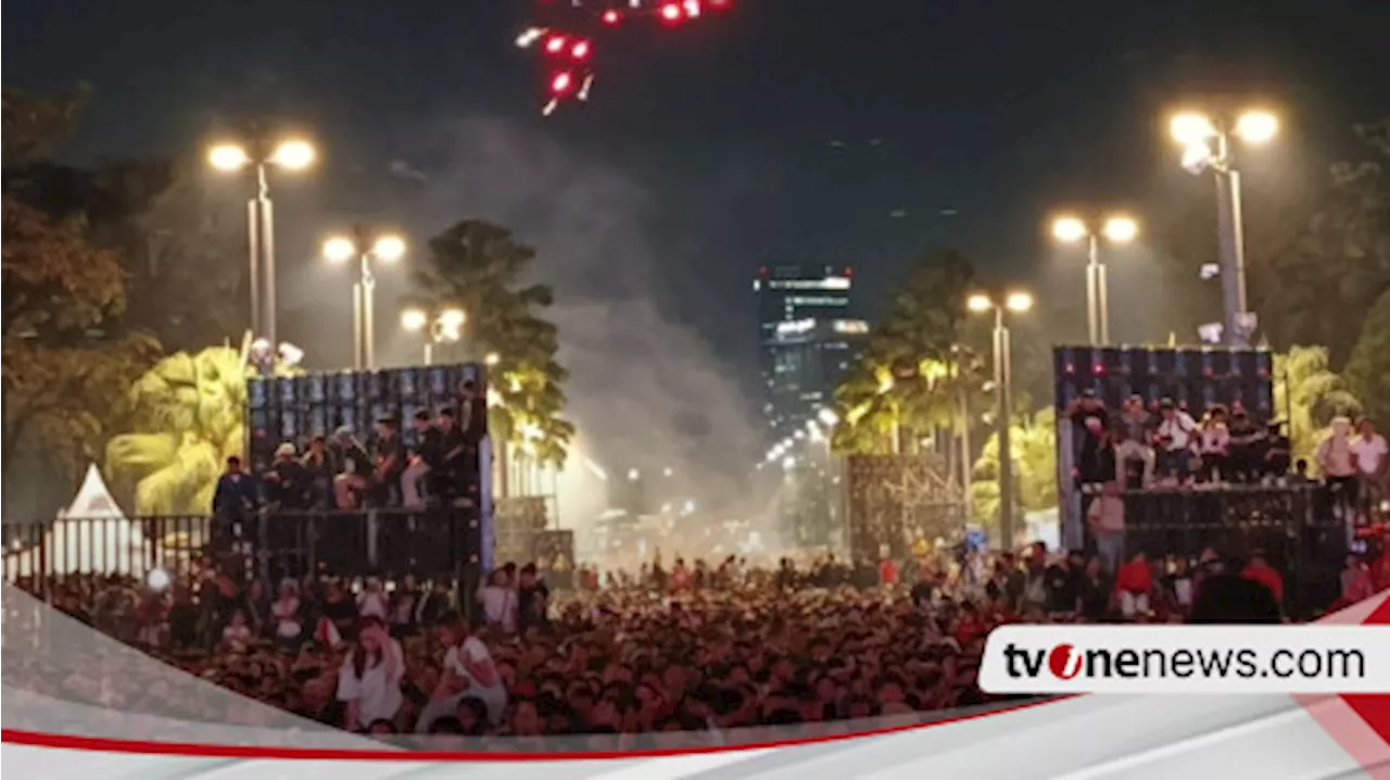 Meriahnya Nobar Indonesia Vs Uzbekistan di GBK, dari Jarak Ratusan Kilometer sampai Nazar demi Garuda Muda