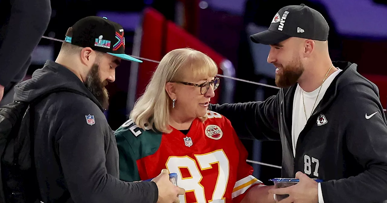 Donna Kelce Says Travis and Jason Don't Give Good Mother's Day Gifts