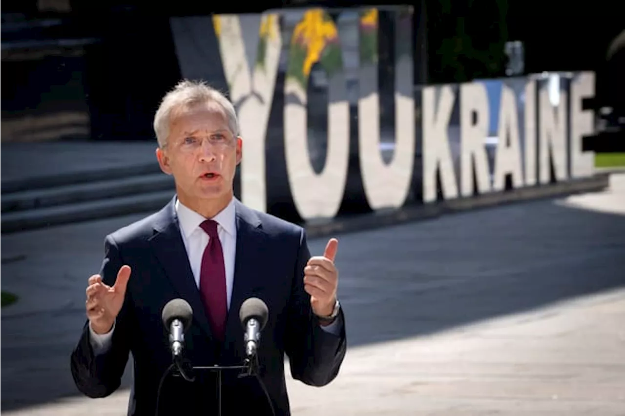 NATO's chief chides alliance countries for not being quicker to help Ukraine against Russia