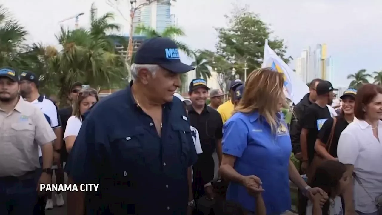 Panama's leading presidential candidate promises a return to better times