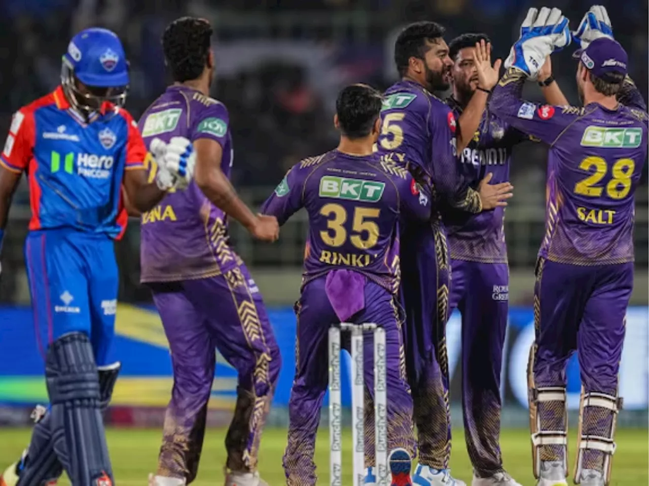 KKR vs DC highlights IPL 2024 : इडन गार्डनवर कोलकाताची बादशाहत दिल्लीचा 7 विकेट्सने पराभव