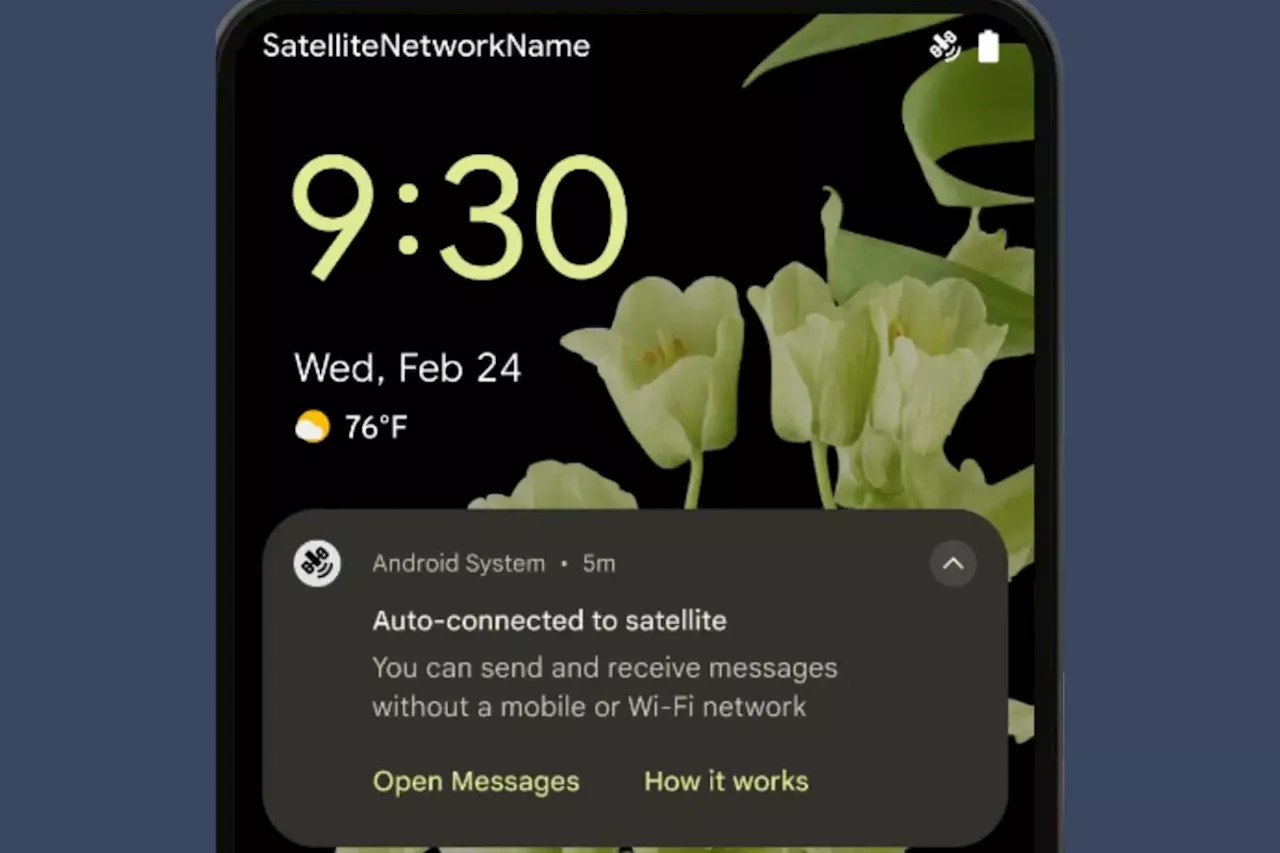 Android 15 : Google Messages pourra envoyer des messages texte à n’importe qui par satellite