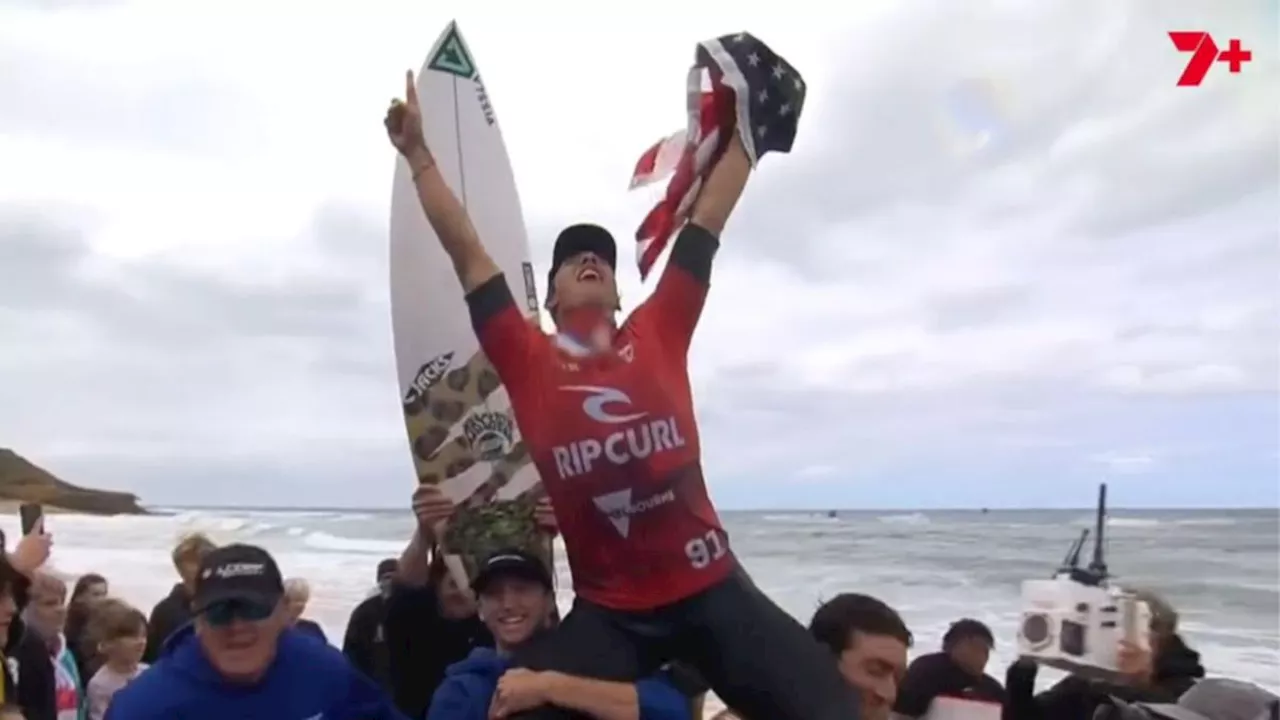 Rookie Cole Houshmand and Caitlin Simmers Win Maiden Rip Curl Pro Titles