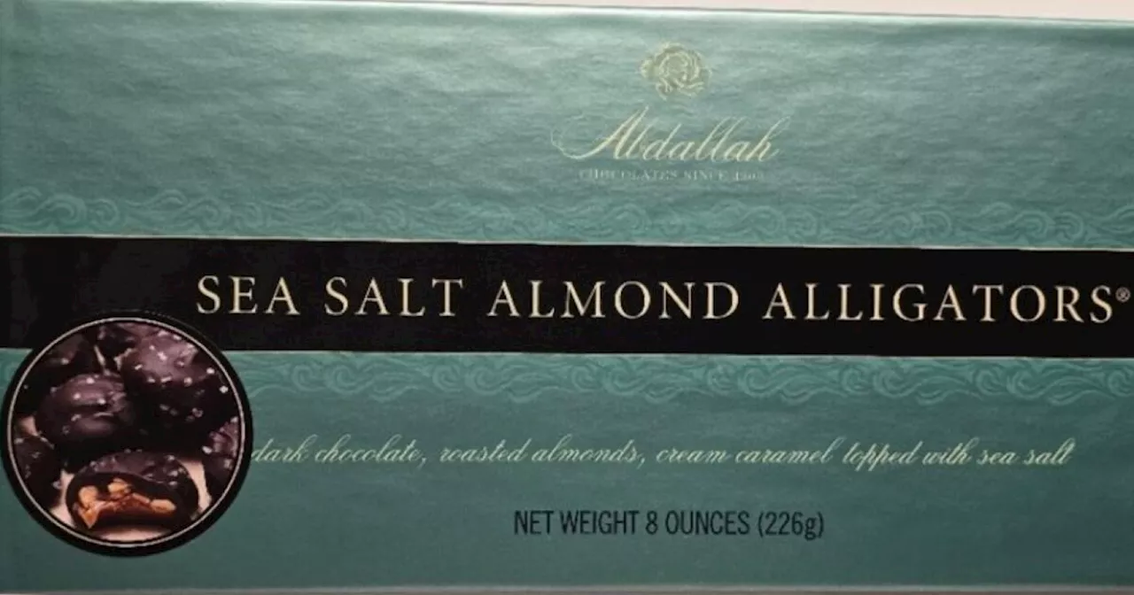 Abdallah Candies Recalls Sea Salt Almond Alligators Over Allergy Concerns