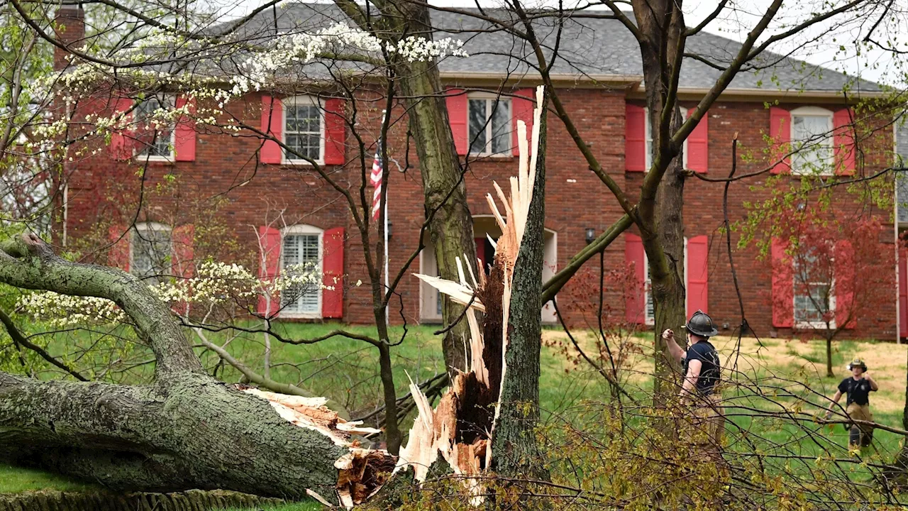 Severe storms and tornadoes leave a path of destruction from Georgia to Illinois