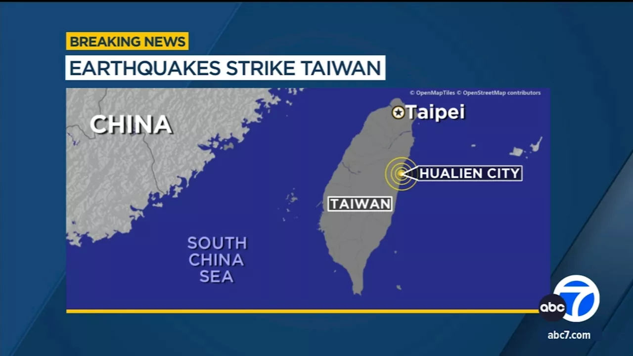 Powerful Earthquake Strikes Taiwan