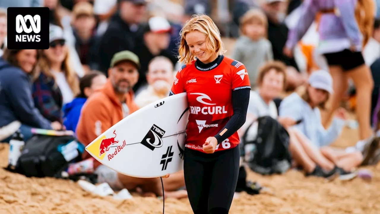 American surfers Cole Houshmand and Caitlin Simmers claim Rip Curl Pro titles at Bells Beach